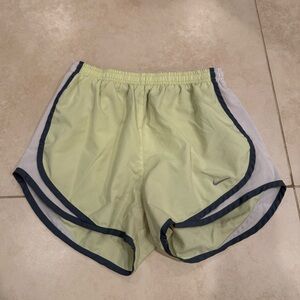 Nike Yellow Running Shorts
